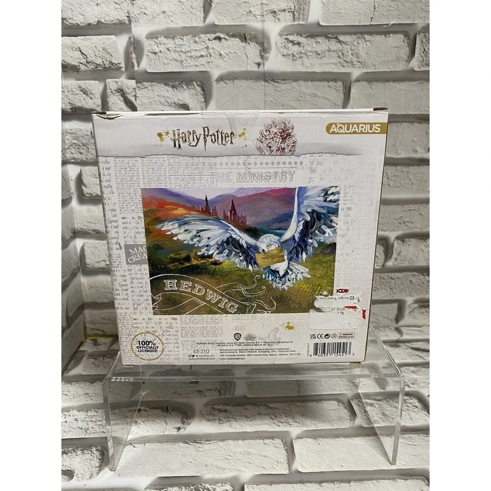 Harry Potter Hedwig Owl 1000 Piece Jigsaw Puzzle 20 x 28 in Aquarius Hogwarts‎